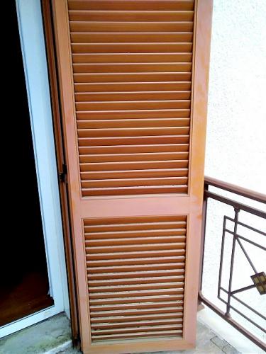 Πόρτα ανοιγόμενη με παντζούρι, σειρά Europa Prima 850