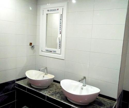 Παράθυρο αλουμινίου λουτρού με καθρέφτη, σειρά Europa Prima 850