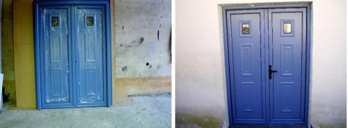 Πόρτες αλουμινίου σειρά Europa Prima 850