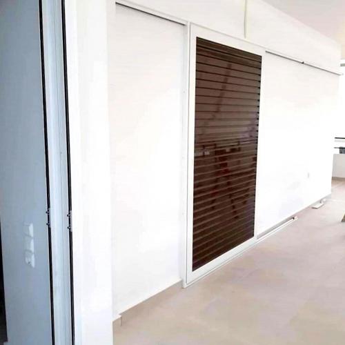 Πόρτα αλουμινίου συρόμενη, σειράς Europa 100